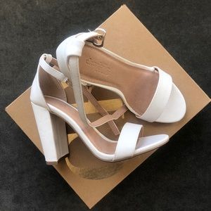 White Charlotte Russe Heel